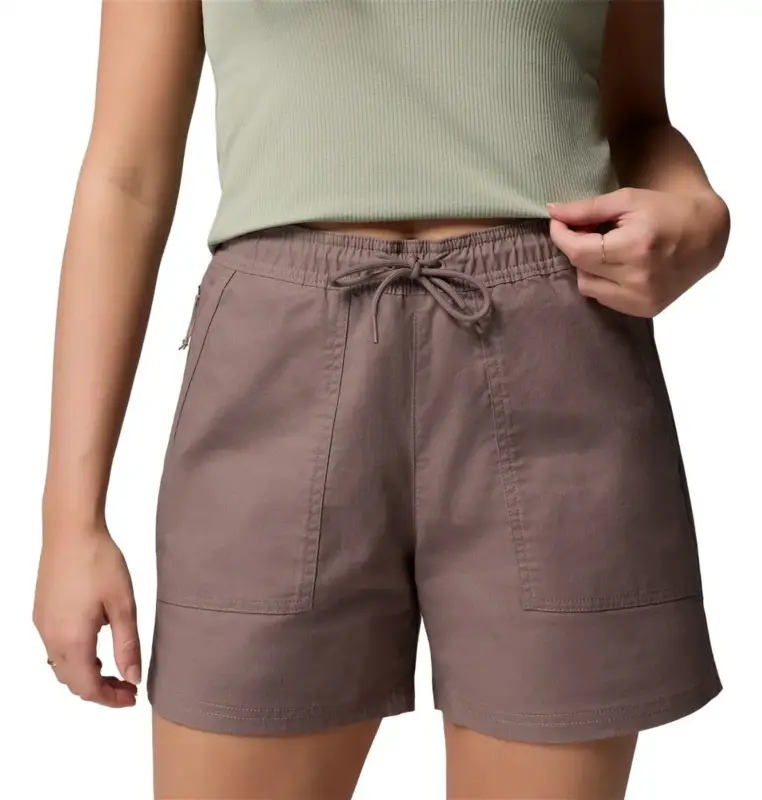 Tylko dziś Spodenki bawełniane damskie Columbia ROC™ Ripstop Short - Iron