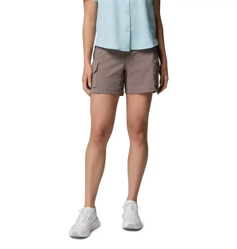 Wysoka jakość Spodenki z filtrem UV damskie Columbia Silver Ridge™ Elite Short - Iron