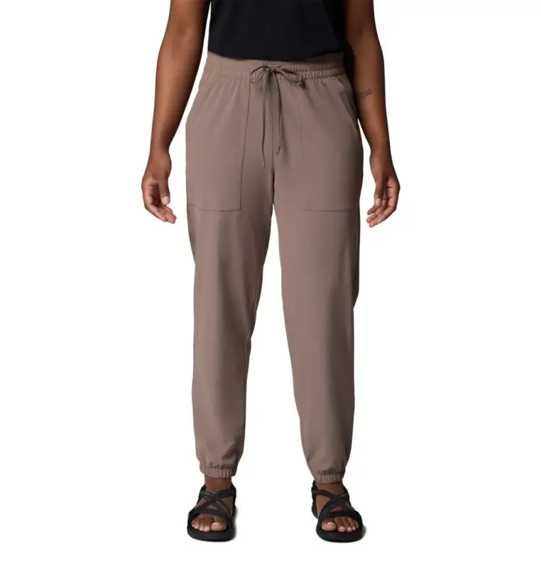 Bezpieczne zakupy Spodnie z filtrem UV damskie Columbia Pinetown Canyon™Jogger - Iron