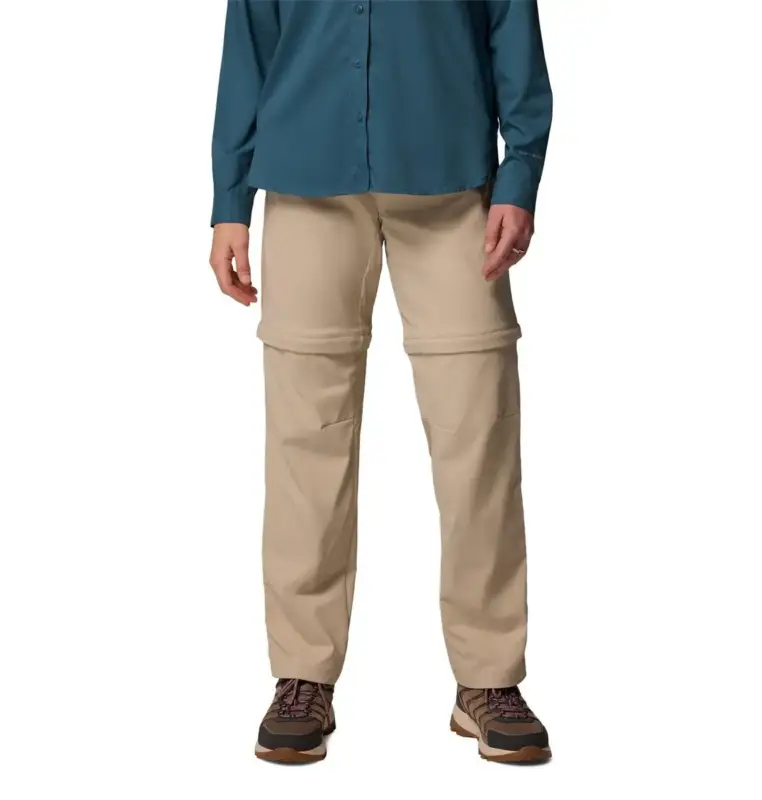 Spodnie z odpinanymi nogawkami damskie Columbia Leslie Falls™ Convertible Pant - Ancient Fossil Zniżka