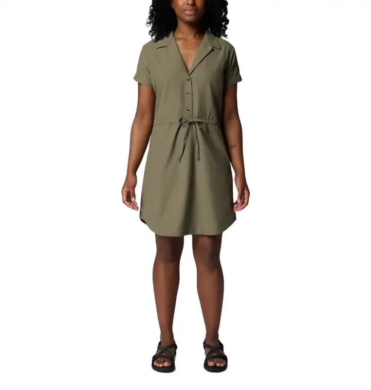 Sukienka z filtrem UV damska Columbia Cedar Crest™ Dress - Stone Green Kup teraz