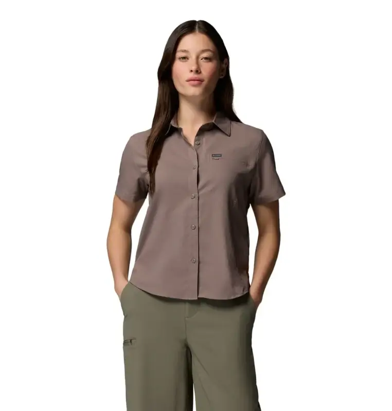 Nowy Koszula z filtrem UV damska Columbia Silver Ridge™ Utility II SS Shirt - Iron
