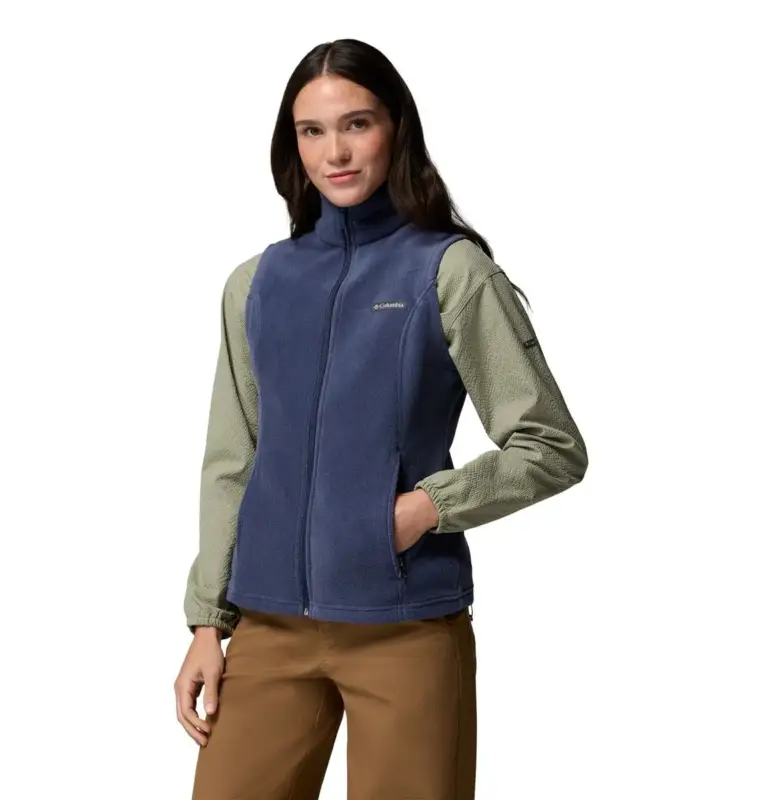 Tani Kamizelka polarowa damska Columbia Benton Springs™ Vest - Nocturnal