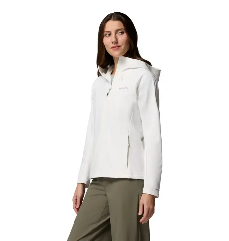 Taniej Kurtka softshellowa damska Columbia Trailborne™ Softshell - Sea Salt