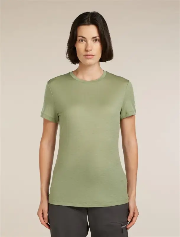 Kup online Koszulka termoaktywna damska Icebreaker Merino 150 Tech Lite III SS Tee - Lichen