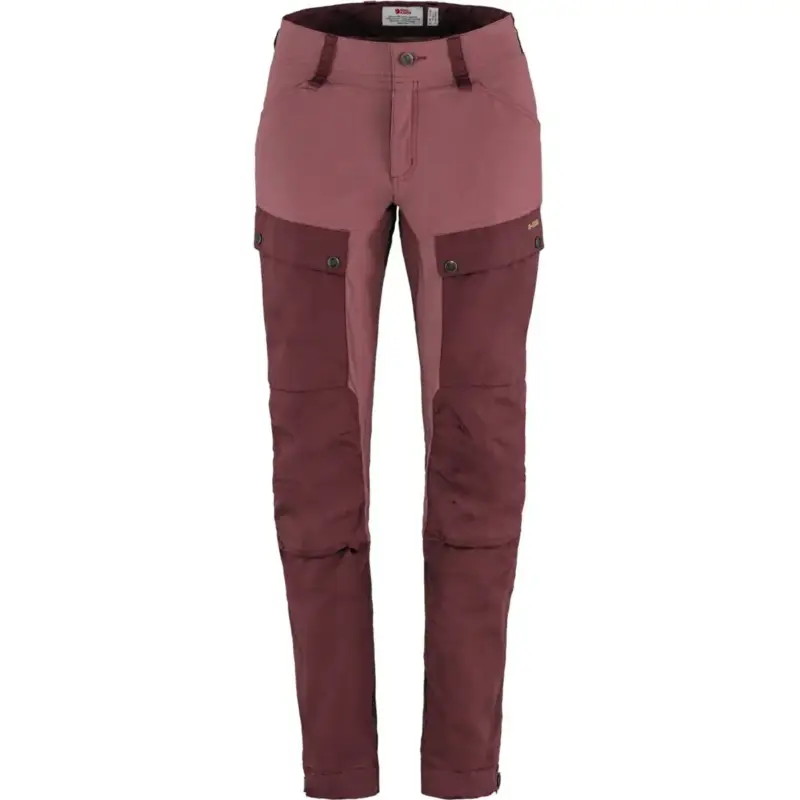 Tylko dziś Spodnie G-1000® damskie Fjallraven Keb Trousers - Port/Mesa Purple