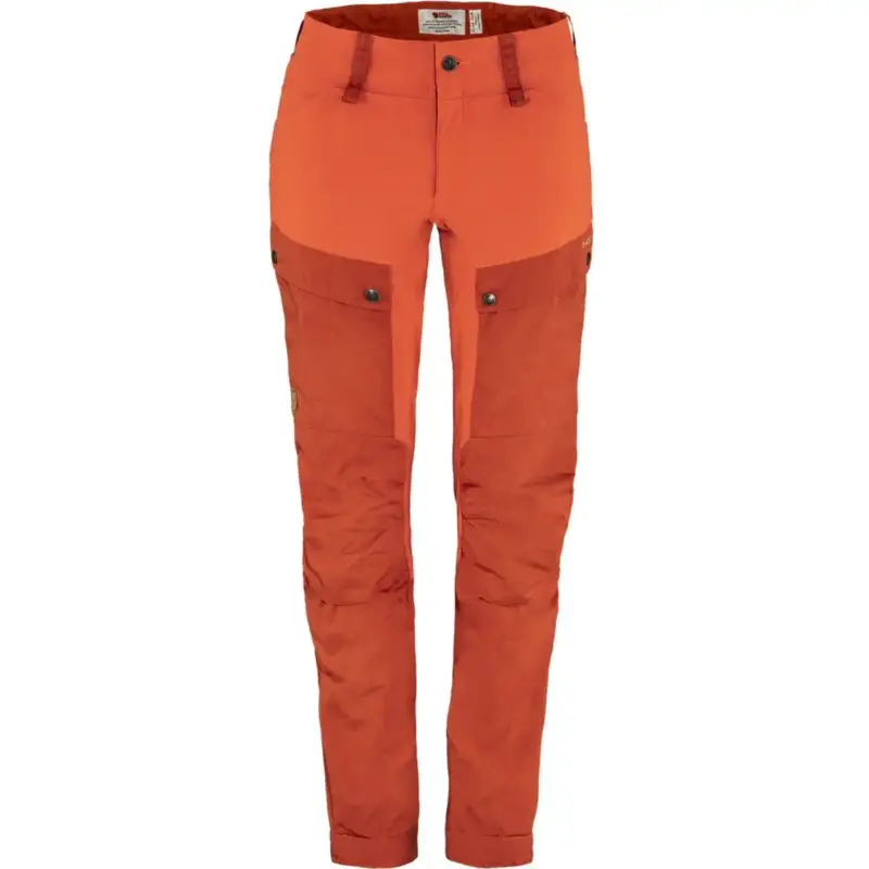 Spodnie G-1000® damskie Fjallraven Keb Trousers - Cabin Red/Rowan Red Szybka dostawa