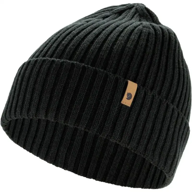 Czapka zimowa Fjallraven Övik 365 Hat - Black Szybka dostawa