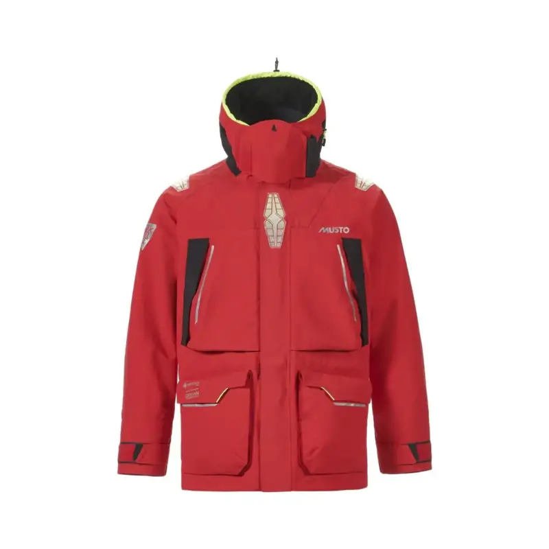 Darmowy zwrot Sztormiak unisex Musto Hpx GORE-TEX Pro Ocean Jacket - True Red