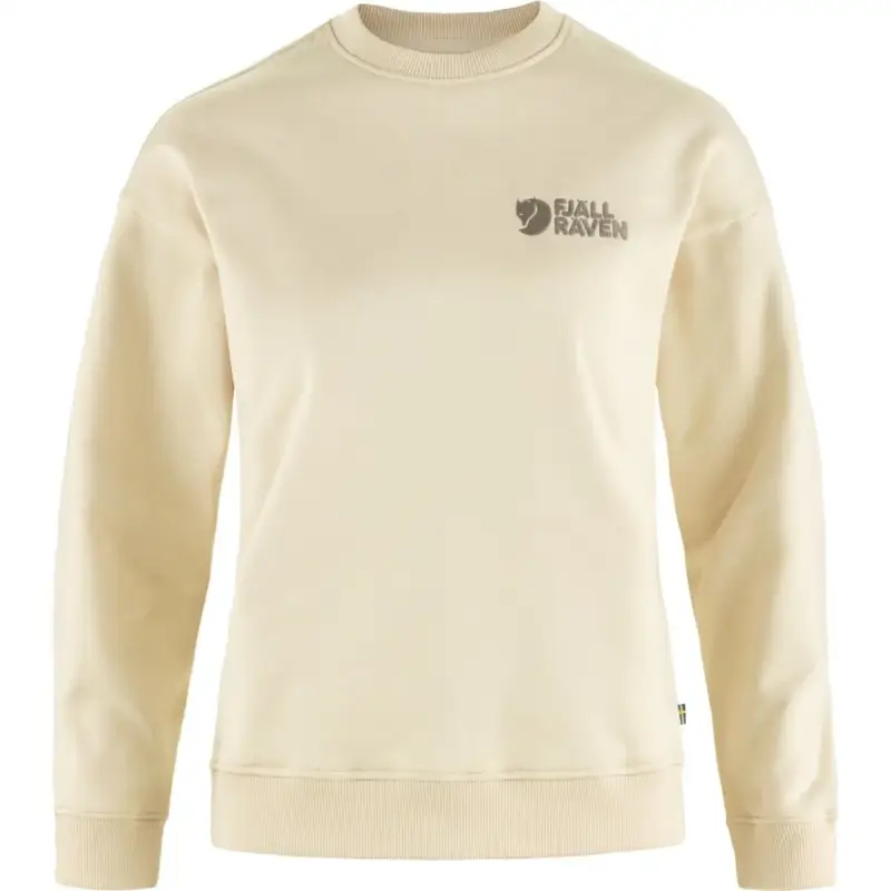 Dodaj do koszyka Bluza bawełniana damska Fjallraven Classic Sweater - Chalk White