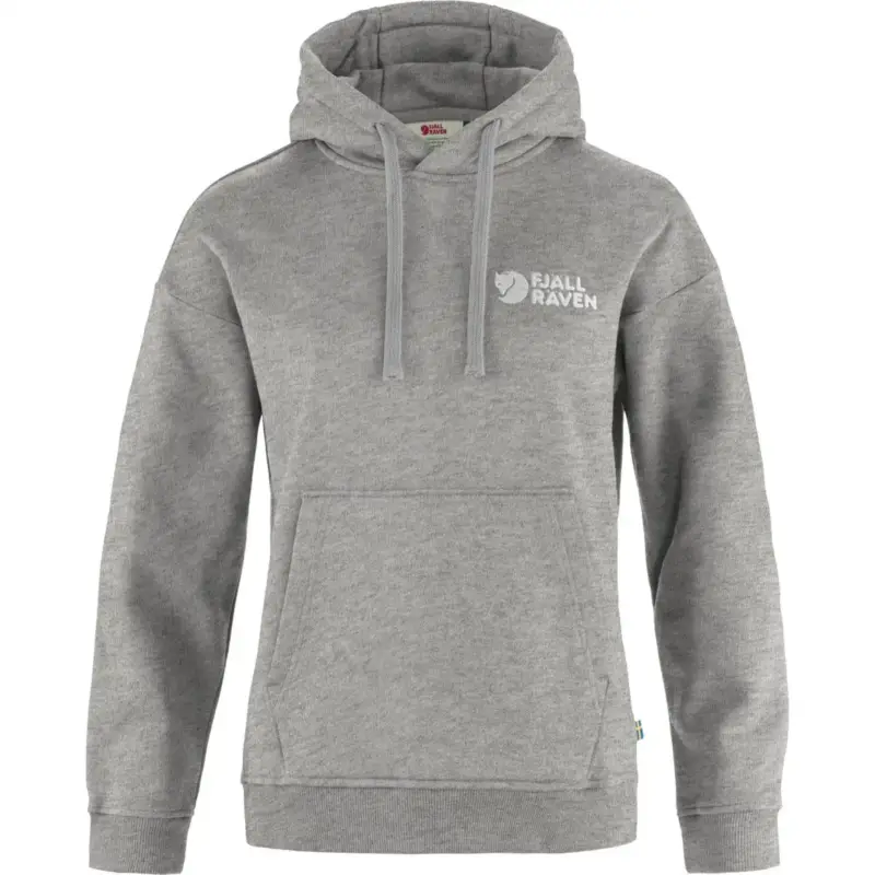 Hit sprzedaży Bluza bawełniana damska Fjallraven Classic Hoodie - Grey/Melange