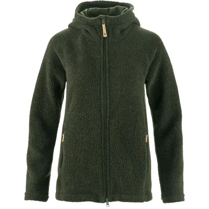 Polar damski Fjallraven Kaitum Fleece - Forest Cena promocyjna