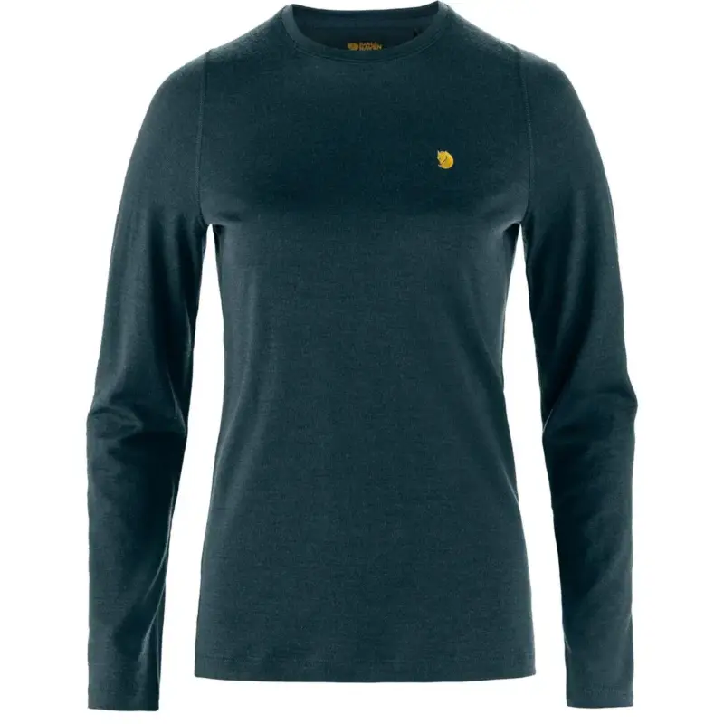 Nowy Bluza termoaktywna z merino damska Fjallraven Bergtagen Merino 190 LS - Mountain Blue