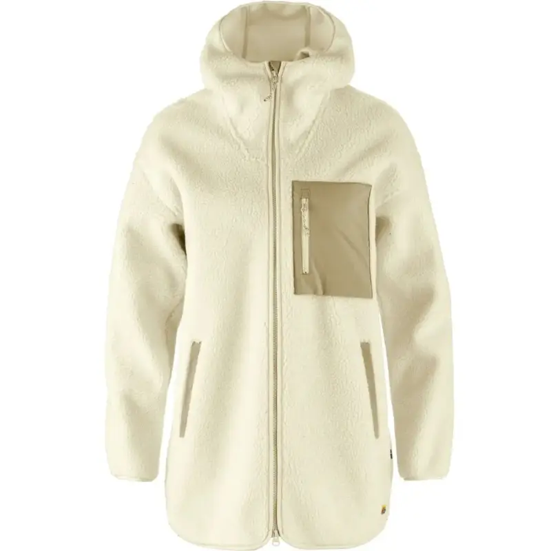 Zamów dziś Polar damski Fjallraven Vardag Pile Fleece Long - Chalk White