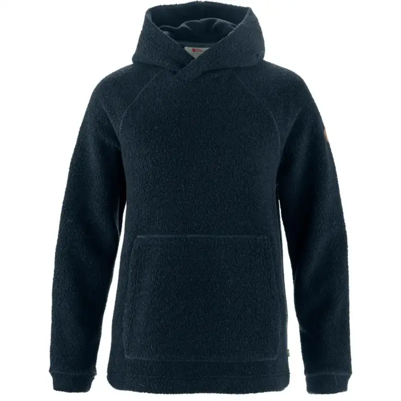 Bluza wełniana damska Fjallraven Kaitum Hoodie - Dark Navy Nie przegap