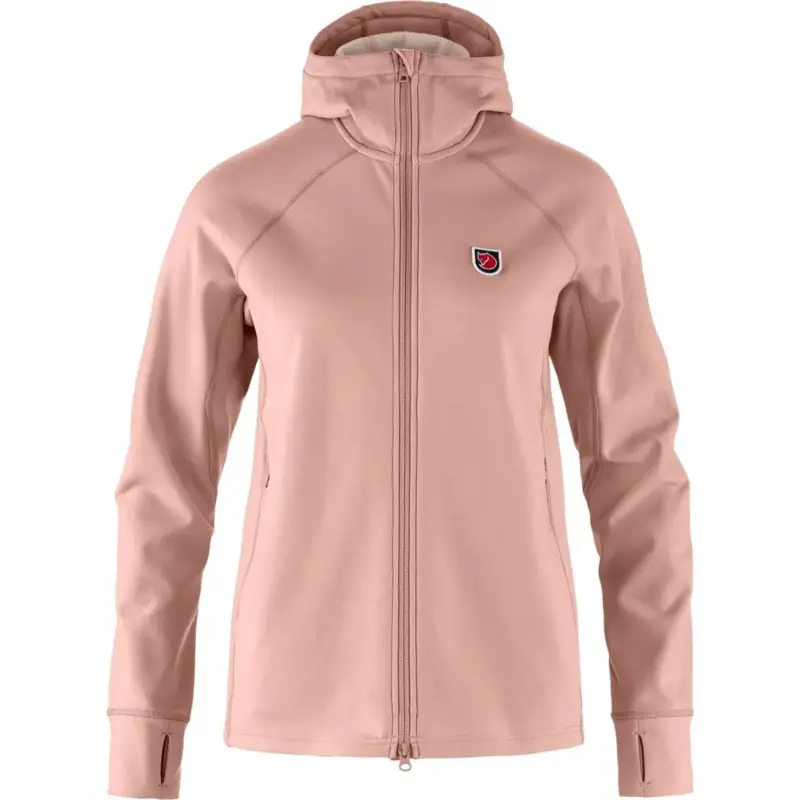 Premium Polar damski Fjallraven Expedition Fleece Hoodie - Chalk Rose
