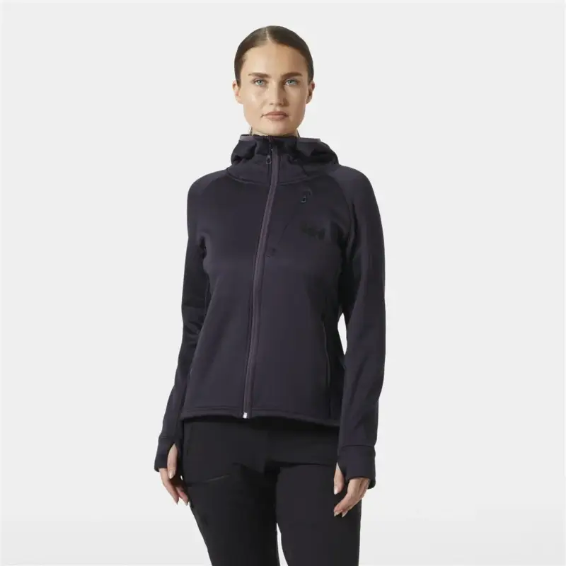 Zamów teraz Polar damski Helly Hansen Odin Thermal Pro Fleece Jacket - Black Grape