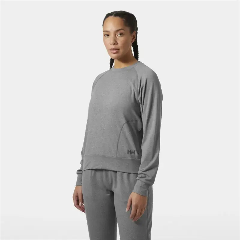 Bluza szybkoschnąca damska Helly Hansen Tyri Knit Crew Neck - Ebony Taniej