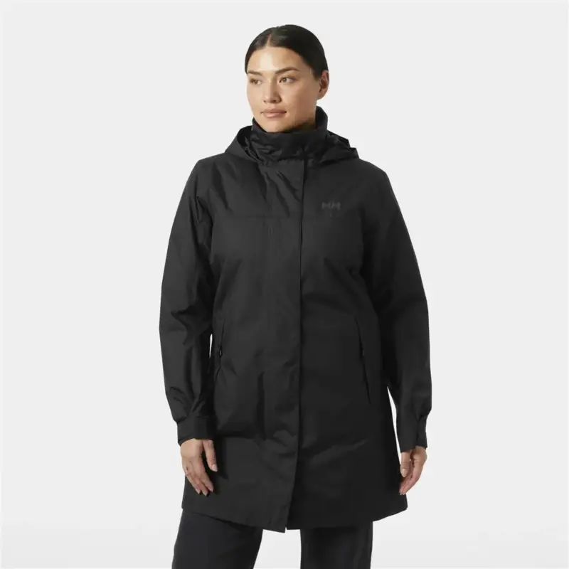 Płaszcz ocieplany damski Helly Hansen Vancouver Insulated Raincoat - Black Dostępne od ręki