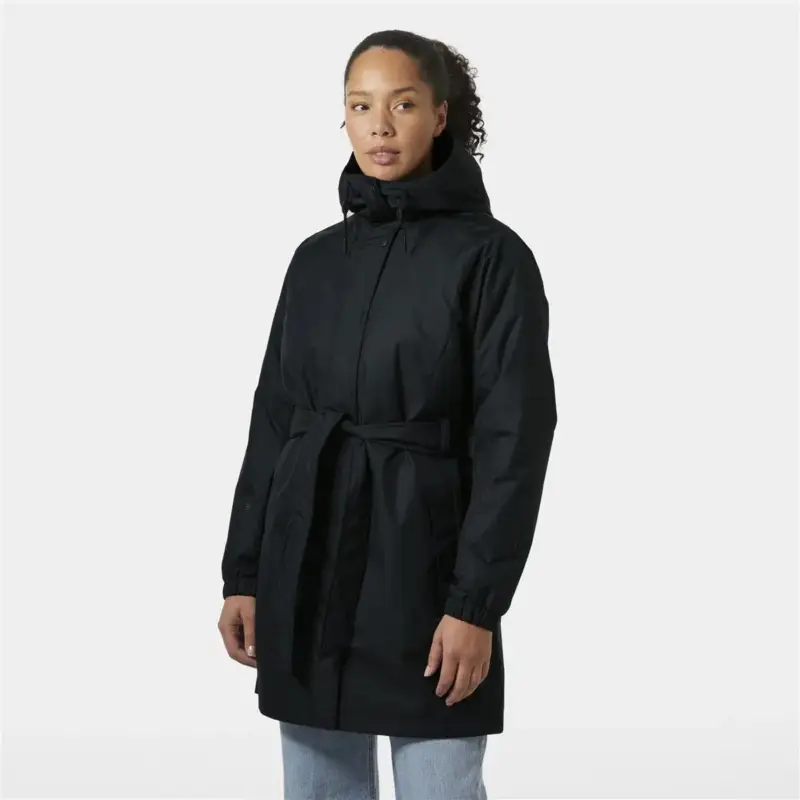 Płaszcz ocieplany damski Helly Hansen HH Classic Insulated Trench - Navy Sprawdź teraz