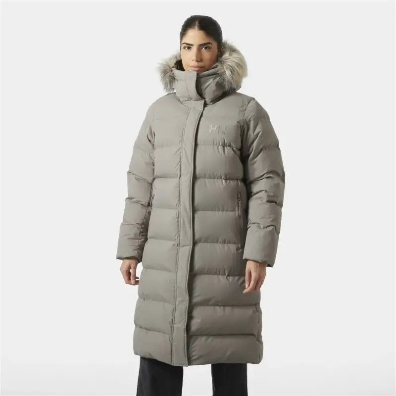 Płaszcz ocieplany damski Helly Hansen Aria Long Parka - Terrazzo Premium