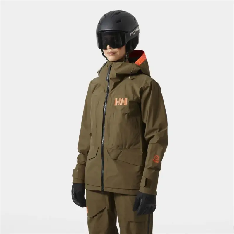 Kurtka narciarska damska Helly Hansen Ridge Infinity Shell Jacket - Sepia Wysoka jakość