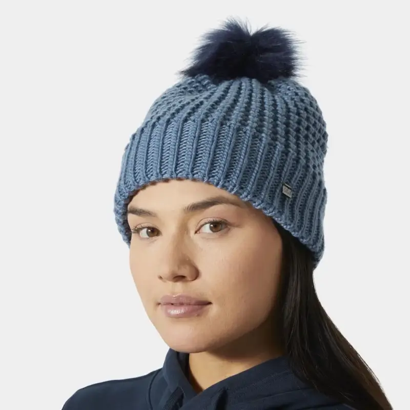 Czapka zimowa damska Helly Hansen Snowfall Beanie - Washed Navy Promocja