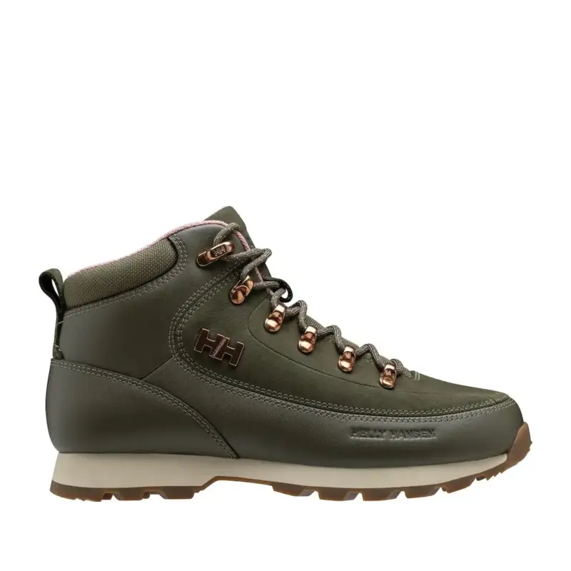 Buty skórzane damskie Helly Hansen Forester Premium - Utility Green Nowość