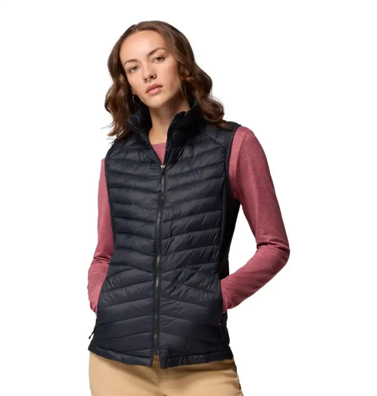 Kamizelka ocieplana damska Columbia Powder Pass™ III Hybrid Vest - Black Hit cenowy