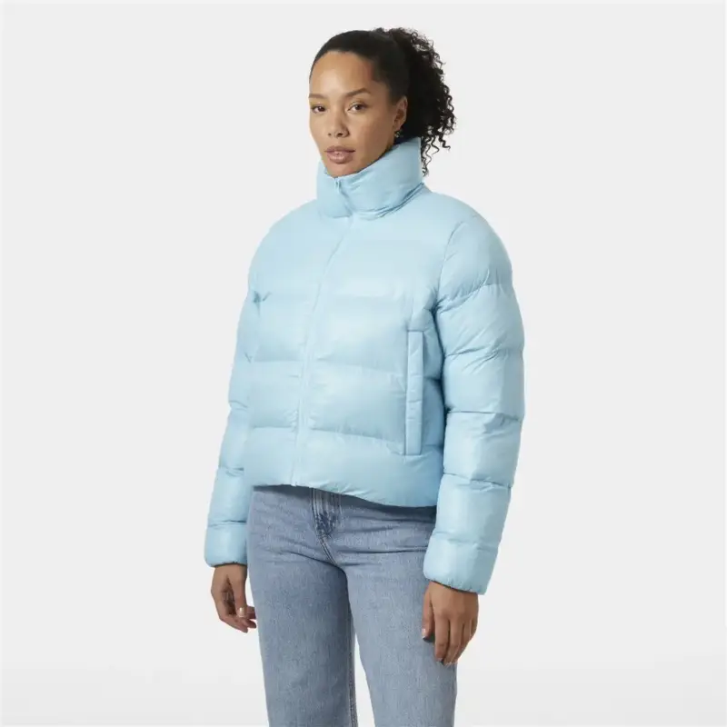 Kurtka ocieplana damska Helly Hansen Jade Puffer Jacket - Light Cyan Super okazja