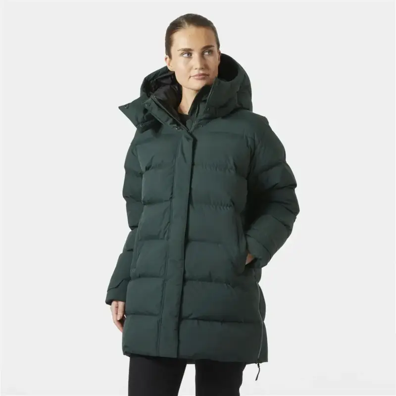 Kurtka ocieplana damska Helly Hansen Aspire Puffy Parka - Dark Jungle Oferta