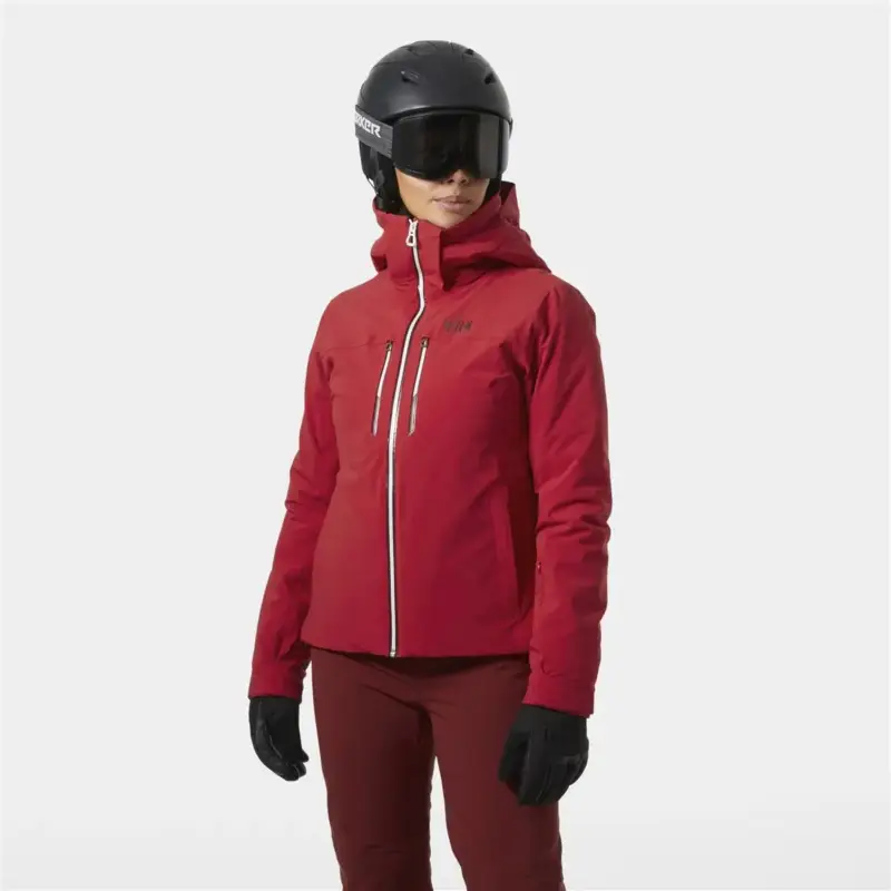 Dostępne od ręki Kurtka narciarska damska Helly Hansen Alphelia Lifaloft Jacket - Red