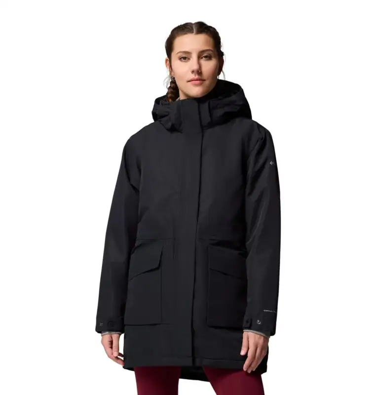 Tani Kurtka ocieplana damska Columbia Pulaski™ Parka - Black