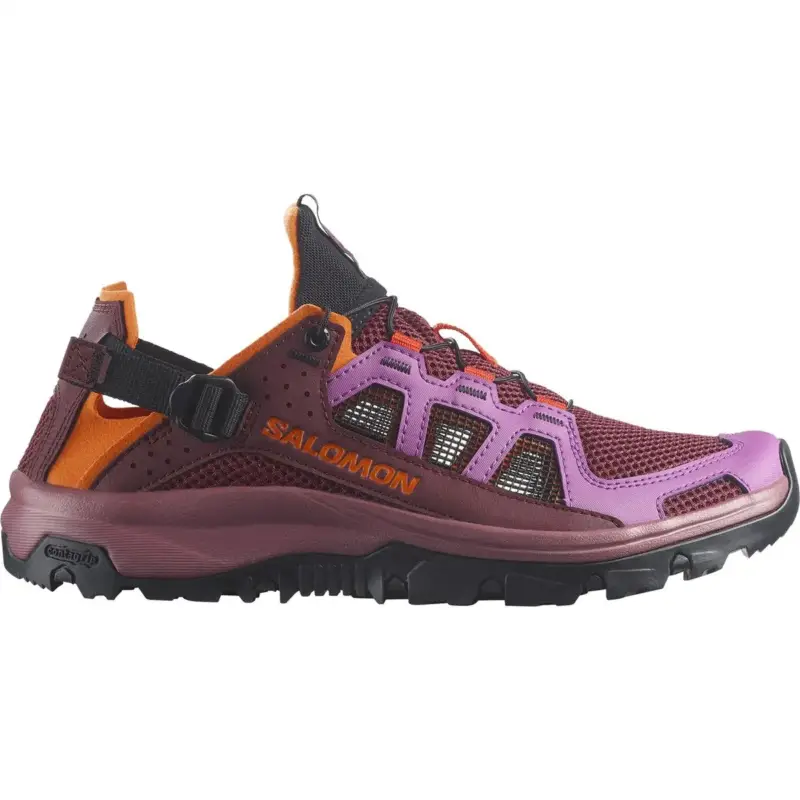 Buty do wody damskie Salomon Techamphibian 5 - Tawnyp/Willow Rabat