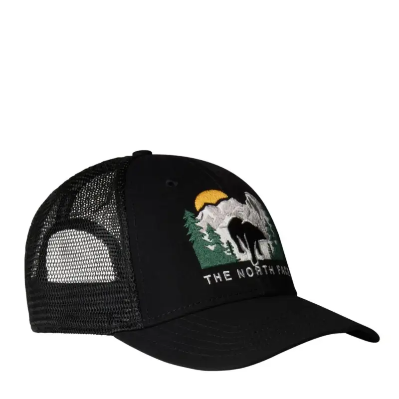 Czapka z daszkiem The North Face Embroidered Mudder Trucker - TNF Black/TNF Black/Bea Oferta