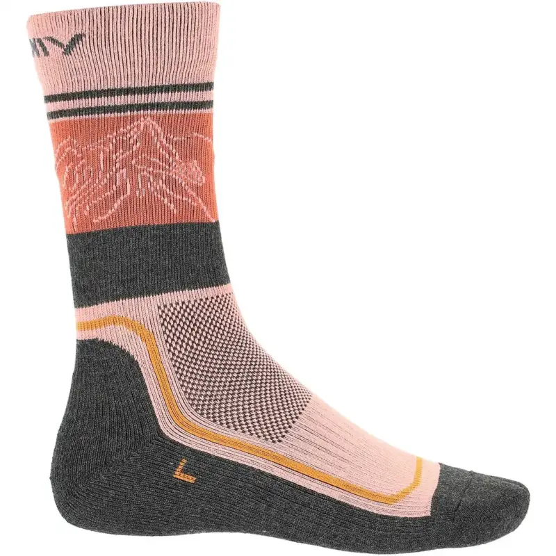 Popularny Skarpety damskie Viking Boosocks Heavy Bamboo - Pink