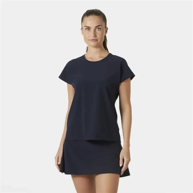 Koszulka szybkoschnąca damska Helly Hansen Thalia Summer Top - Navy Szybka wysyłka