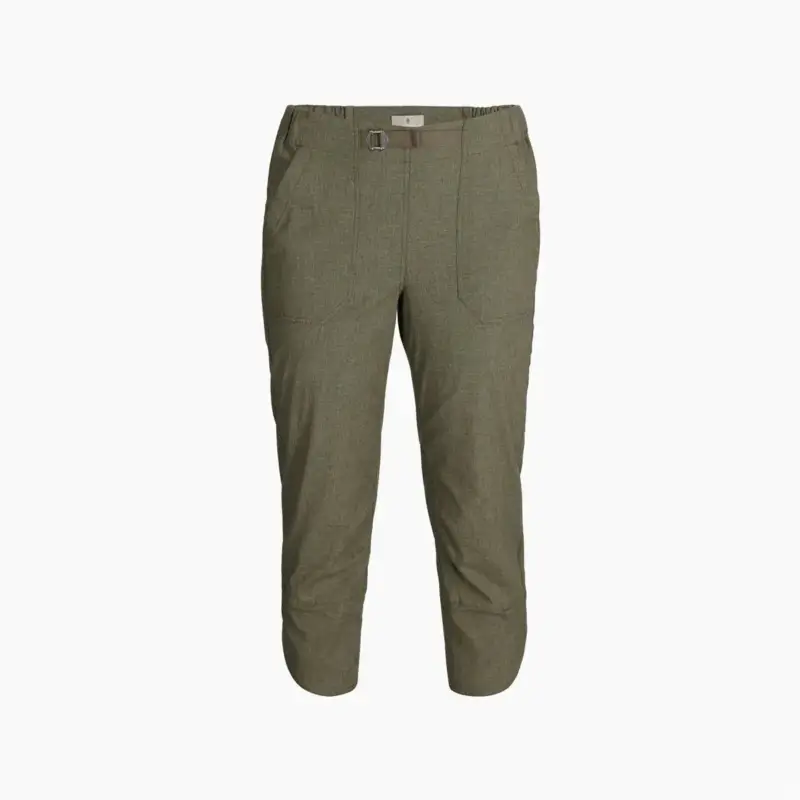 Spodnie turystyczne damskie Royal Robbins Hempline Capri - Everglade Bezpieczne zakupy