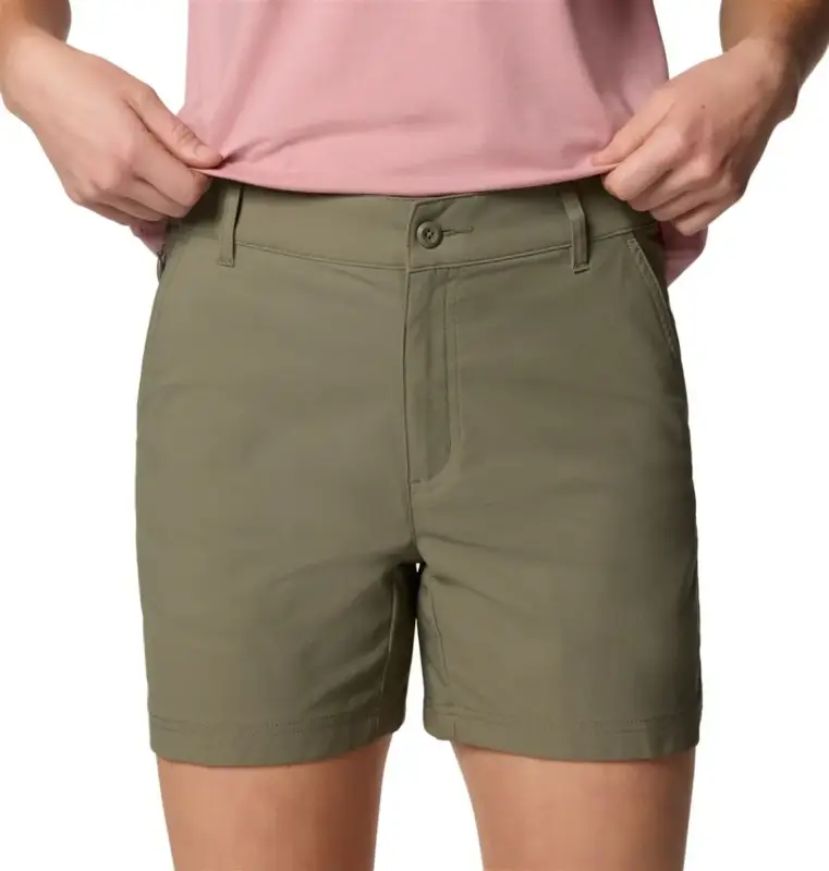 Tani Spodenki z filtrem UV damskie Columbia Leslie Falls™ Short II - Stone Green