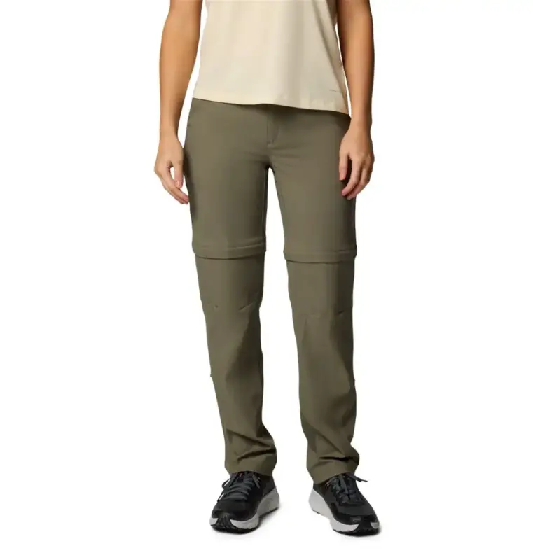 Bezpieczne zakupy Spodnie z odpinanymi nogawkami damskie Columbia Leslie Falls™ Convertible Pant - Stone Green