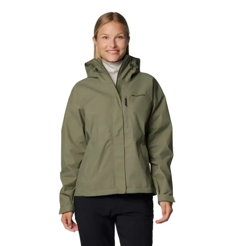 Łatwy zwrot Kurtka membranowa damska Columbia Hikebound™ II Jacket - Stone Green
