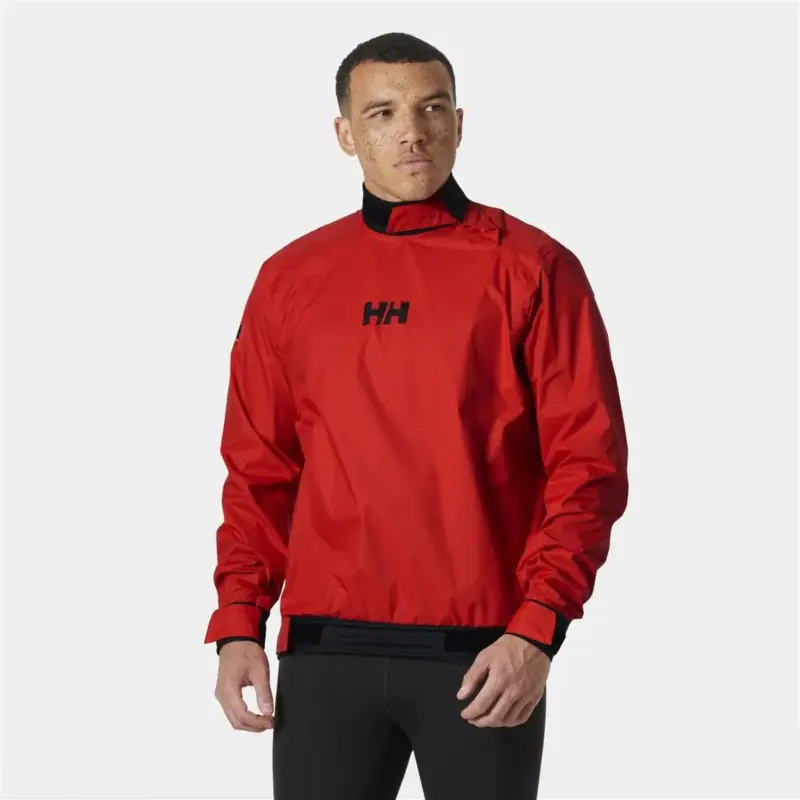 Darmowy zwrot Kurtka żeglarska unisex Helly Hansen HP Minimalist Smock - Alert Red