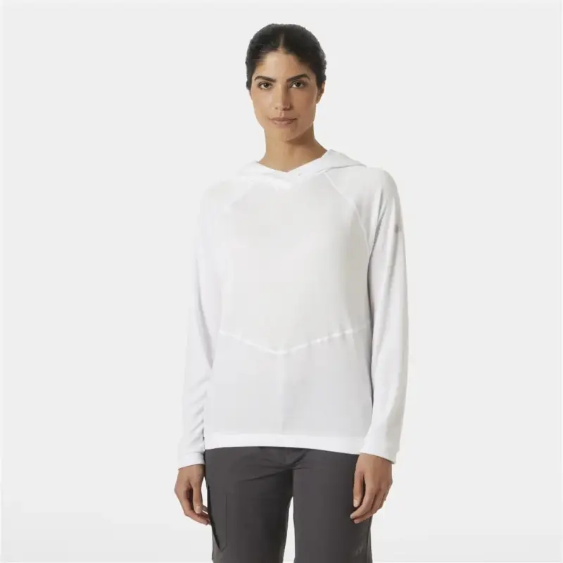 Bluza szybkoschnąca damska Helly Hansen Inshore Hoodie 2.0 - White Nowy