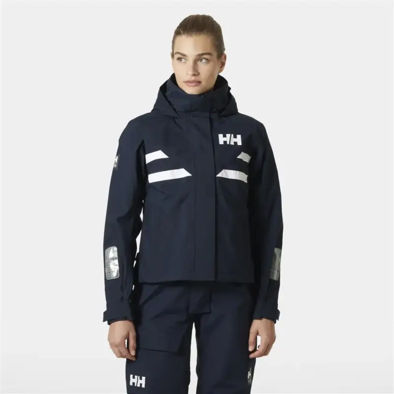 Sztormiak damski Helly Hansen Quayside Jacket - Navy Taniej