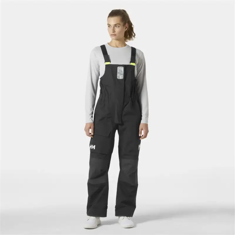 Spodnie żeglarskie damskie Helly Hansen PIER 4.0 BIB - Ebony Do wyczerpania zapasów