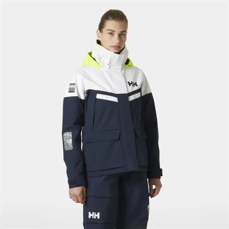 Sztormiak damski Helly Hansen Pier 4.0 Jacket - Navy Wyprzedaż