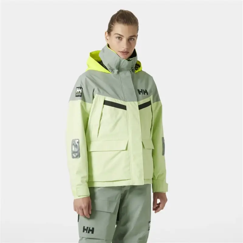 Wybór klientów Sztormiak damski Helly Hansen Pier 4.0 Jacket - Washed Lime