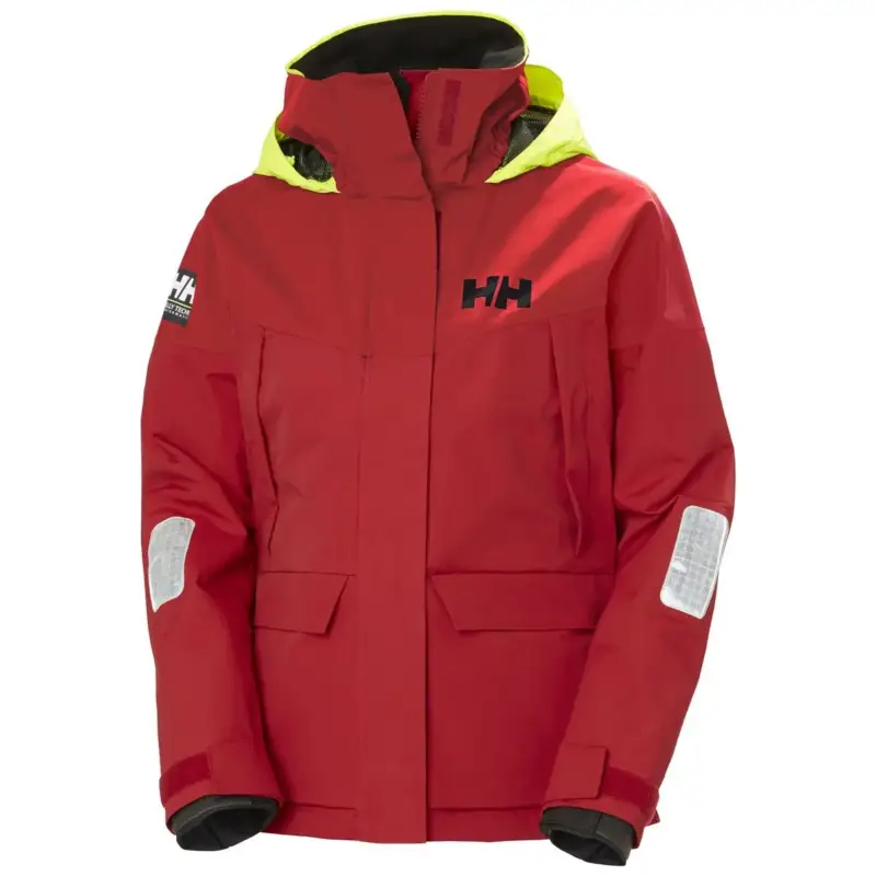 Nowość Sztormiak damski Helly Hansen Pier 4.0 Jacket - Alert Red