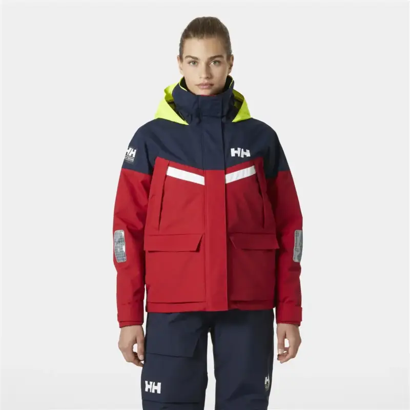 Obniżka ceny Sztormiak damski Helly Hansen Pier 4.0 Jacket - Red