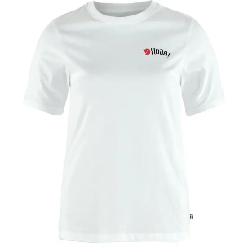 Koszulka rowerowa damska Fjallraven Hoja T-shirt - White Kup teraz